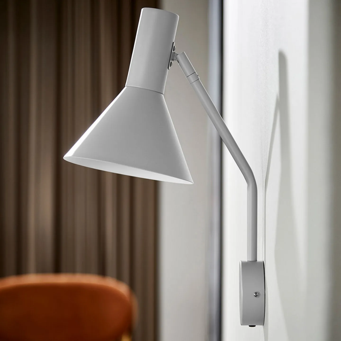 Lyss Wandleuchte Light Grey - Frandsen - Wohnzimmer - Design - Metall - Einflammig