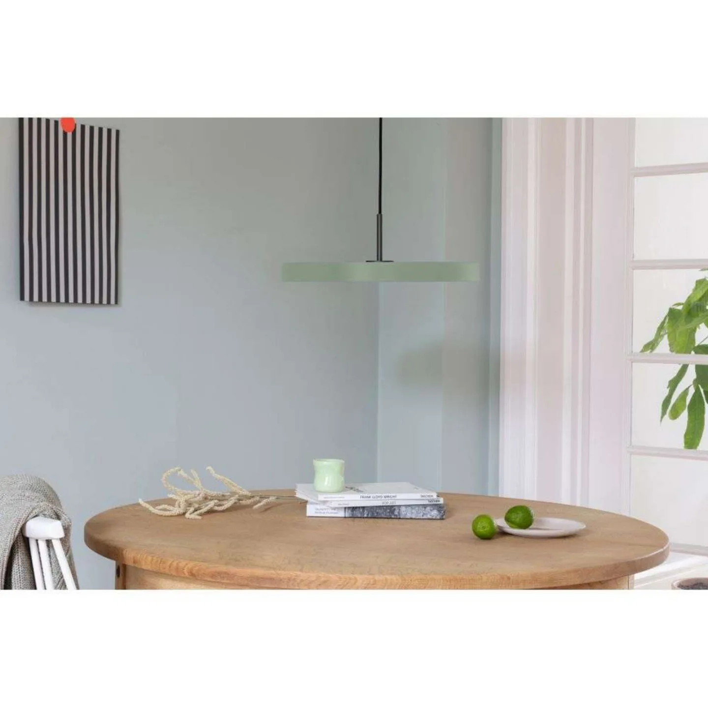 Asteria Plus Pendelleuchte, Ø 43 cm, hellgrün/Stahl - UMAGE - Wohnzimmer - Metall