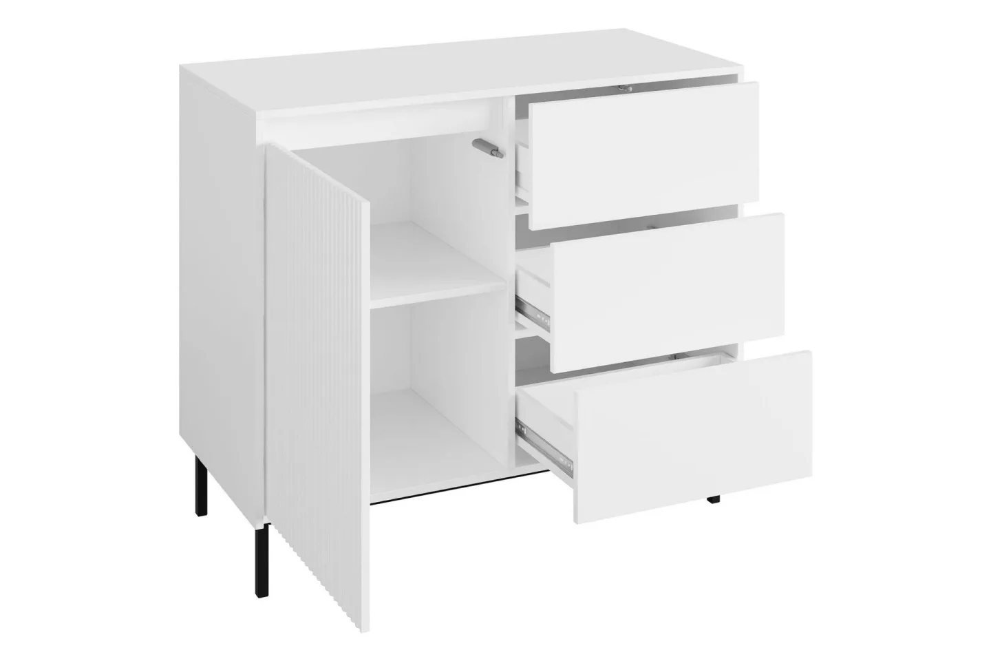 Bjurholm Byrå 103 cm - Beige