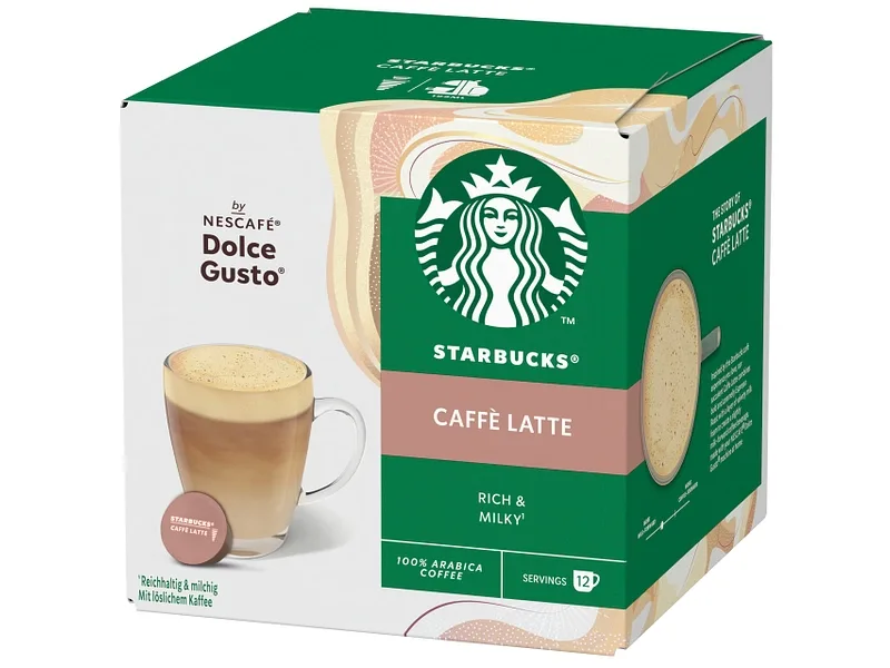 STARBUCKS Dolce gusto Kapseln Caffè LatteKapseln