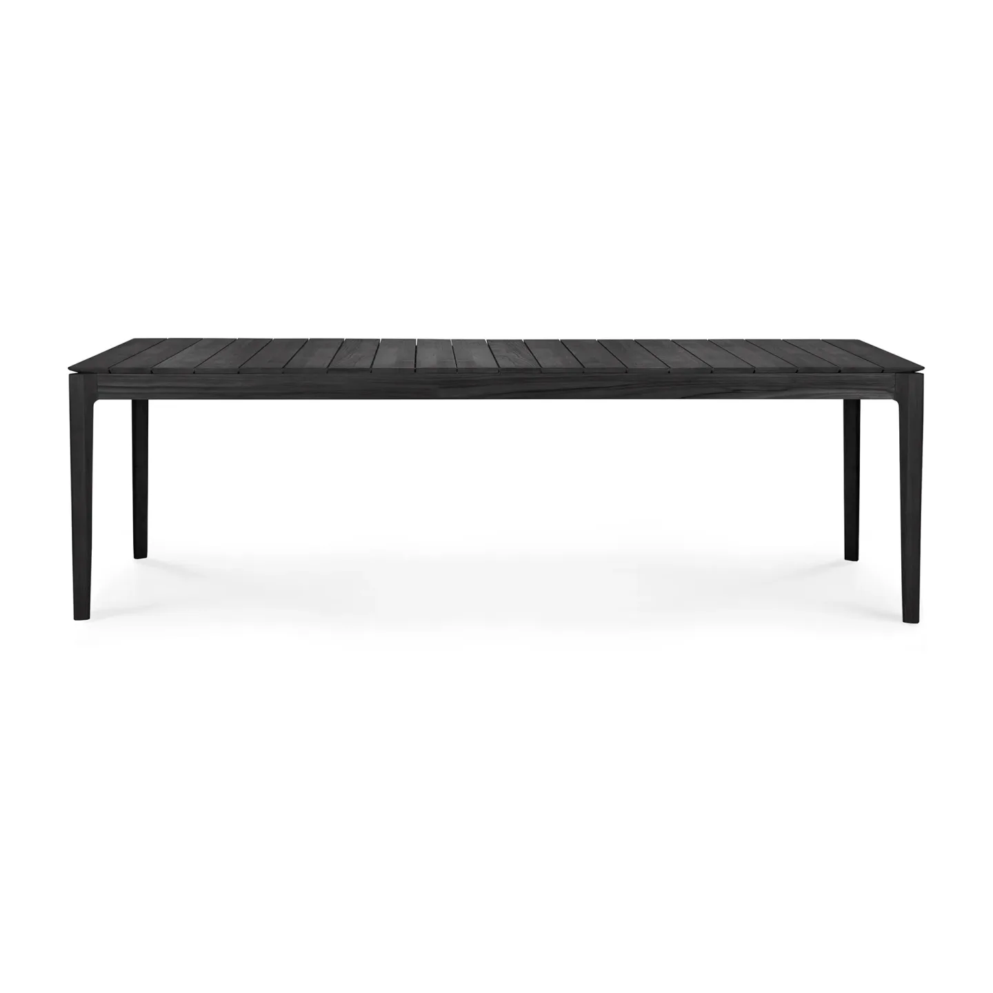 Ethnicraft Bok Outdoor-Esstisch schwarzgebeizt teak 250×100 cm