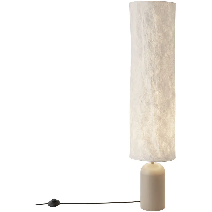 NORDLUX Stehlampe Talli Braun Polyethylen B 25 cm H 113.5 cm - Material: Tyvek/Metall