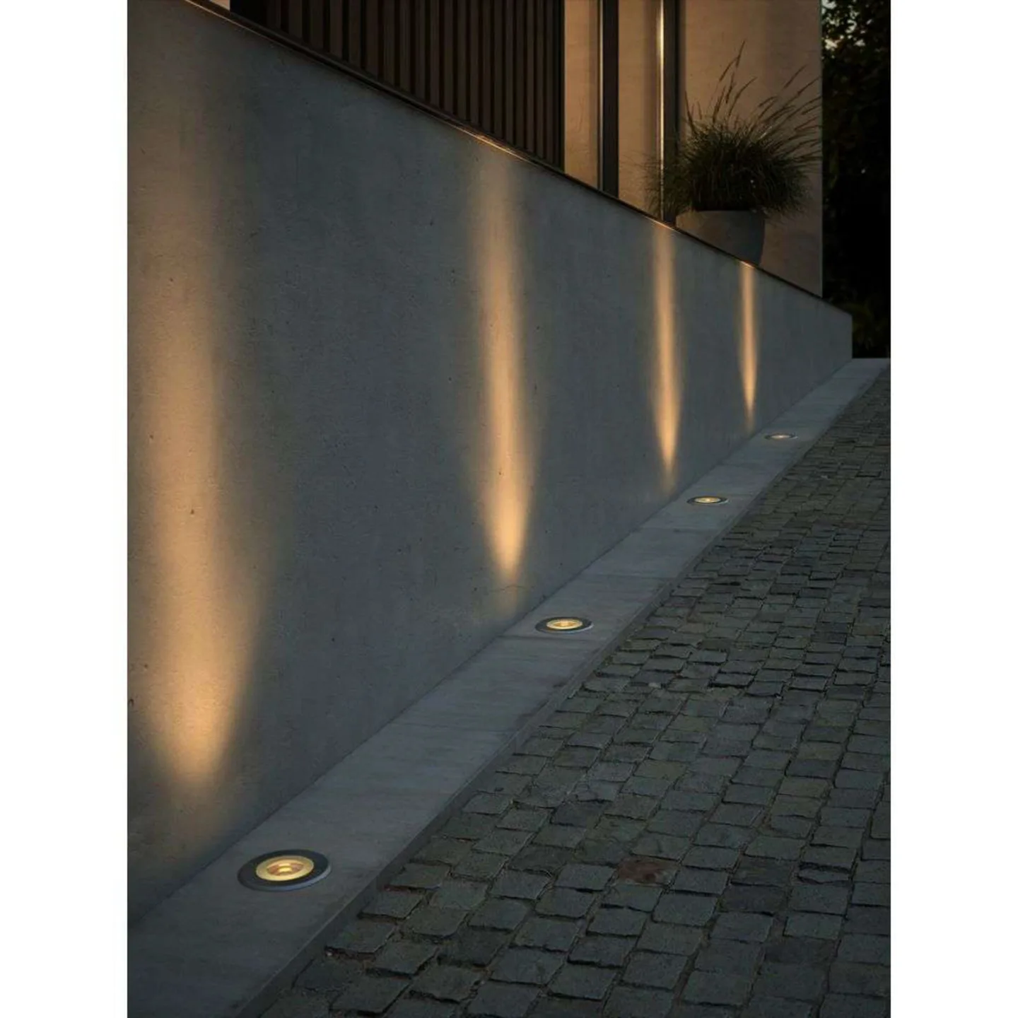 Andor Round Erd Spot Stainless Steel - Nordlux - Aluminium