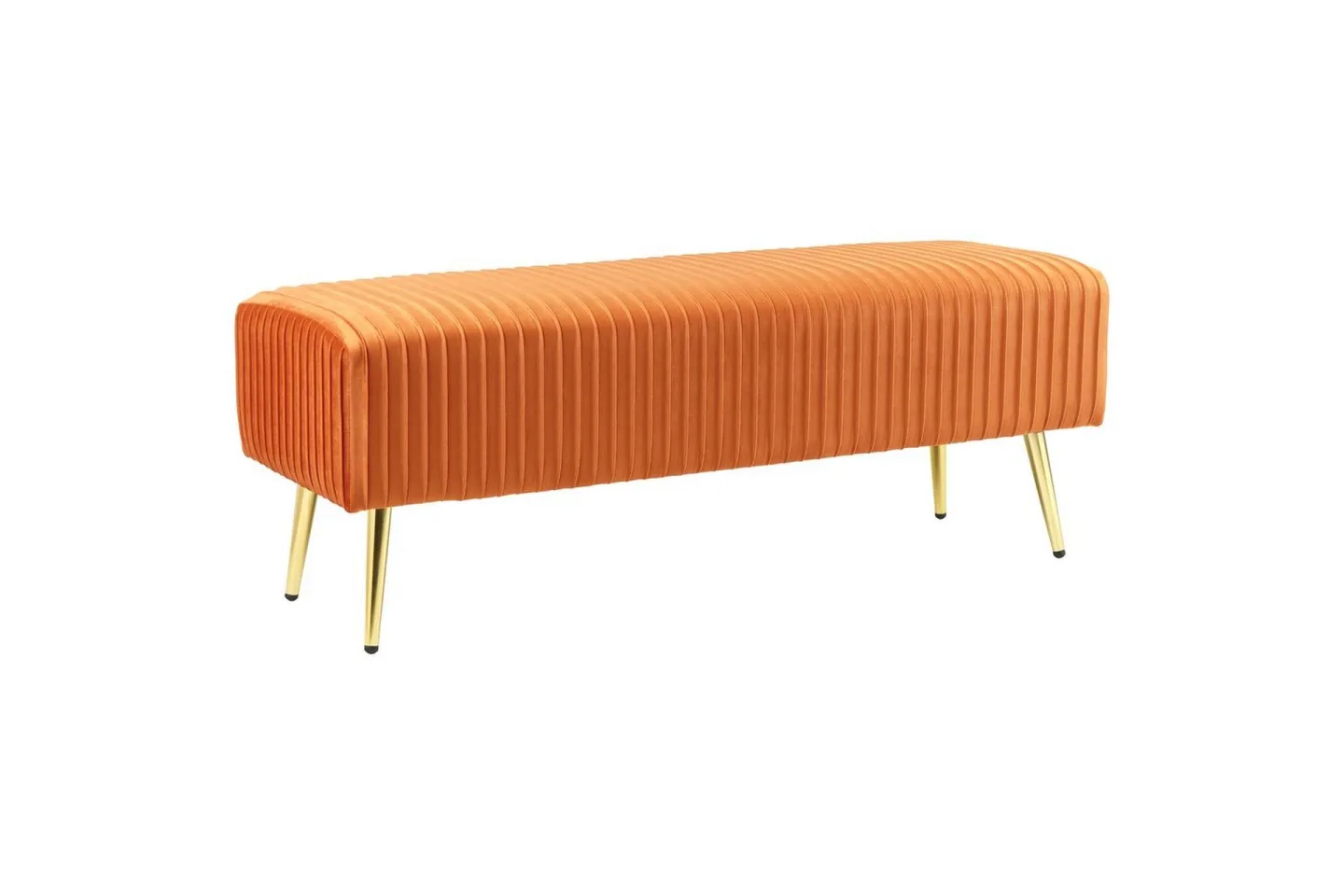 Bänk Paterson Orange/guld - Orange/guld