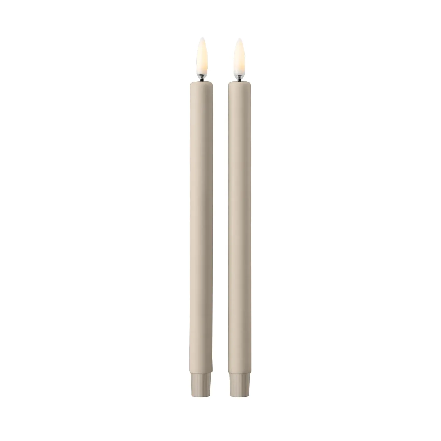 STOFF Nagel STOFF Nagel LED-Kerze by Uyuni Lighting 2er Pack Sand