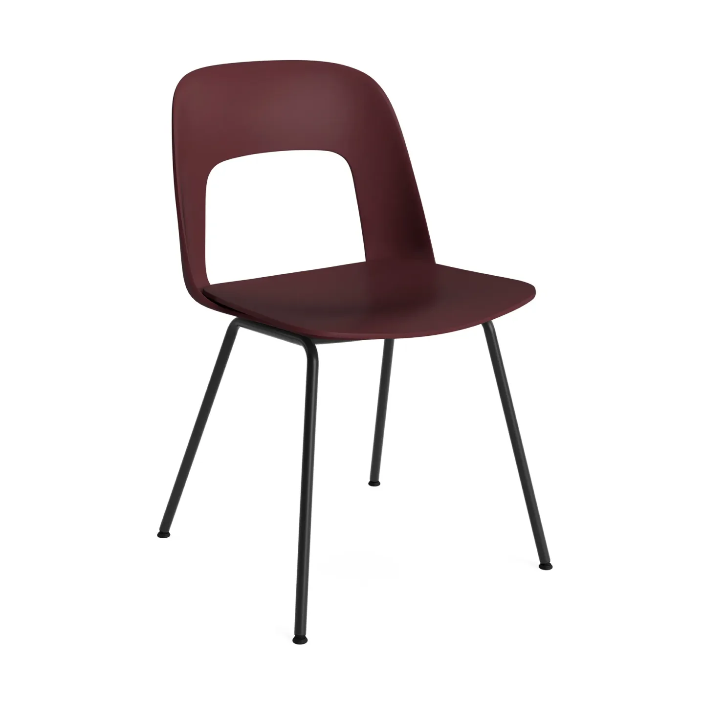 HAY Layout Chair 111 Stuhl Bordeaux-black