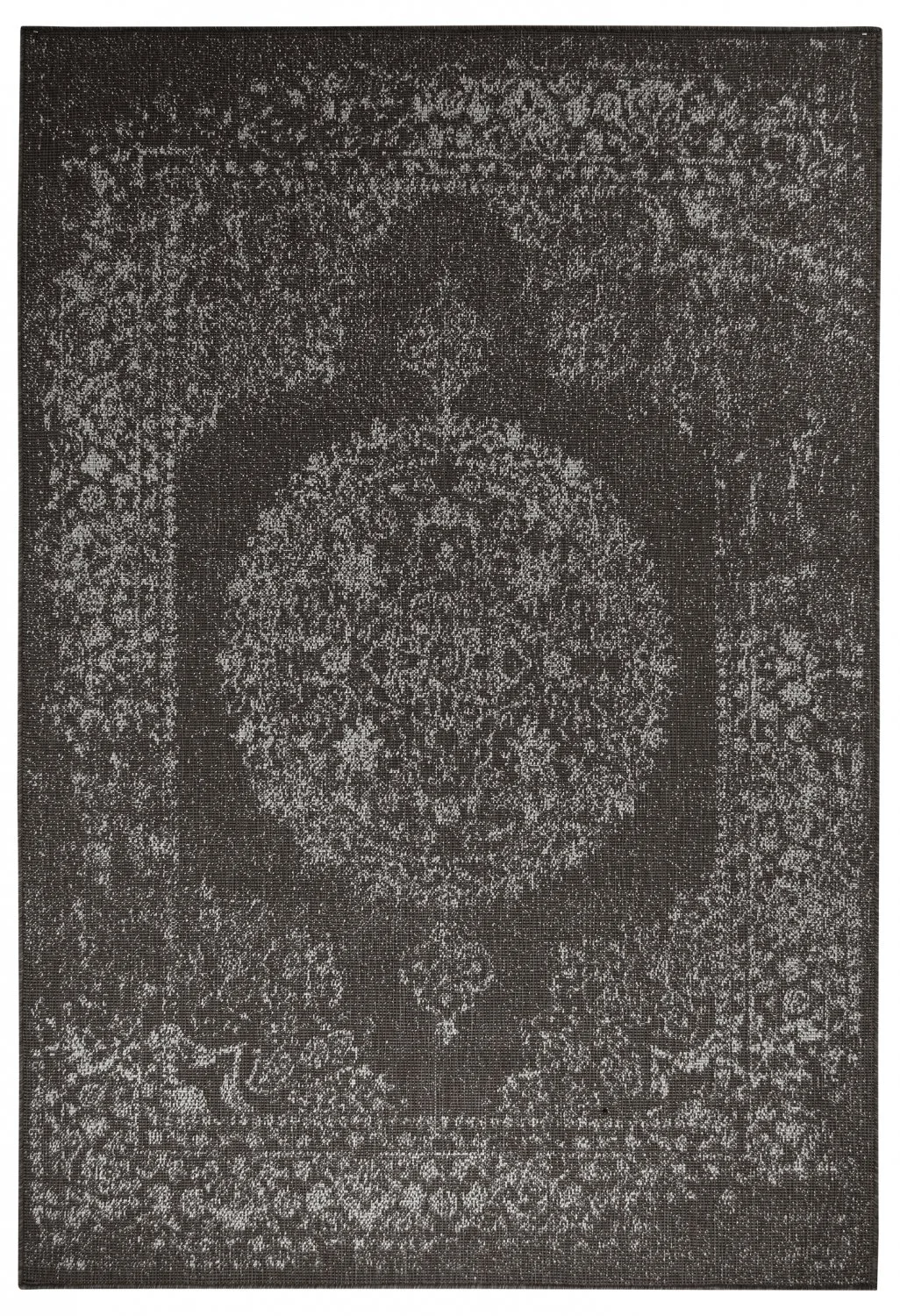 Innendørs/Utendørs tepper - Ellstin (svart) (Størrelse: 200 x 290 cm)