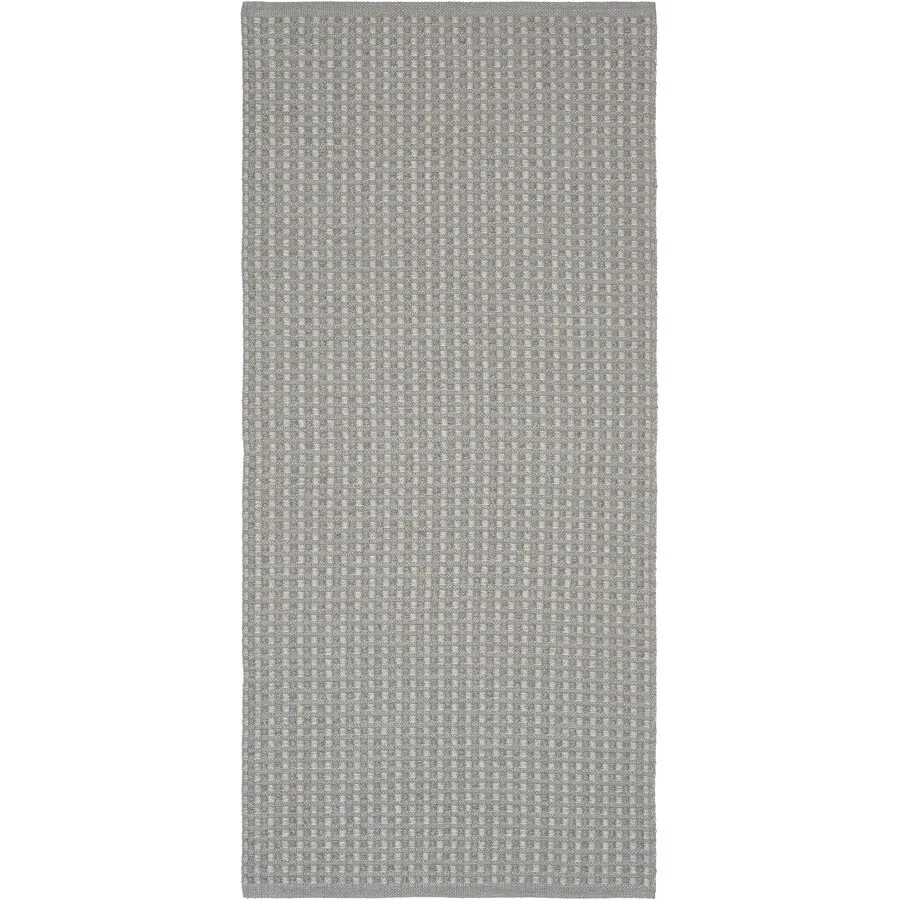 HORREDSMATTAN Outdoor-Teppich Karina grau Mischgewebe 70 x 150 cm