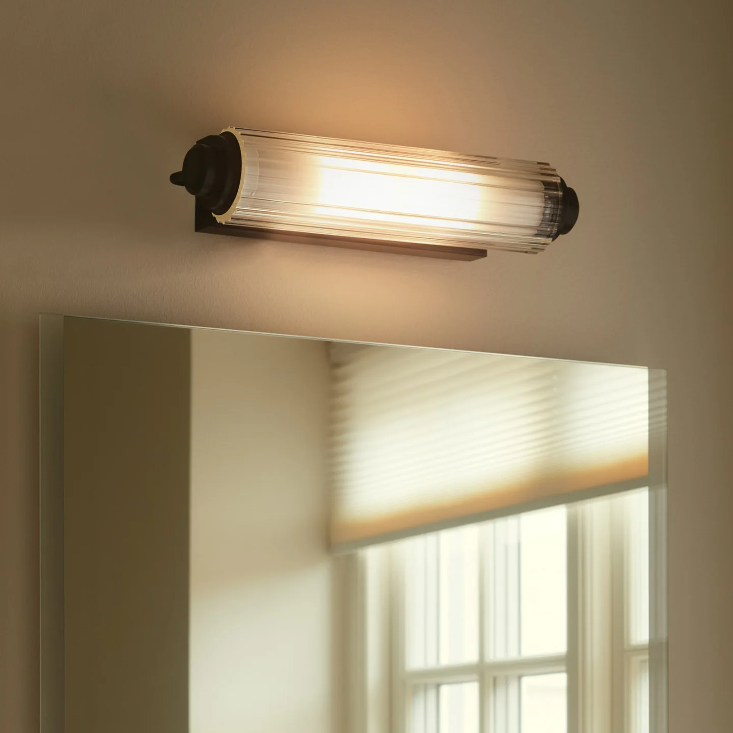 Nimal Double Wandlampe IP44, Metall, schwarz - Nordlux - Badezimmer - Kunststoff - Mehrflammig