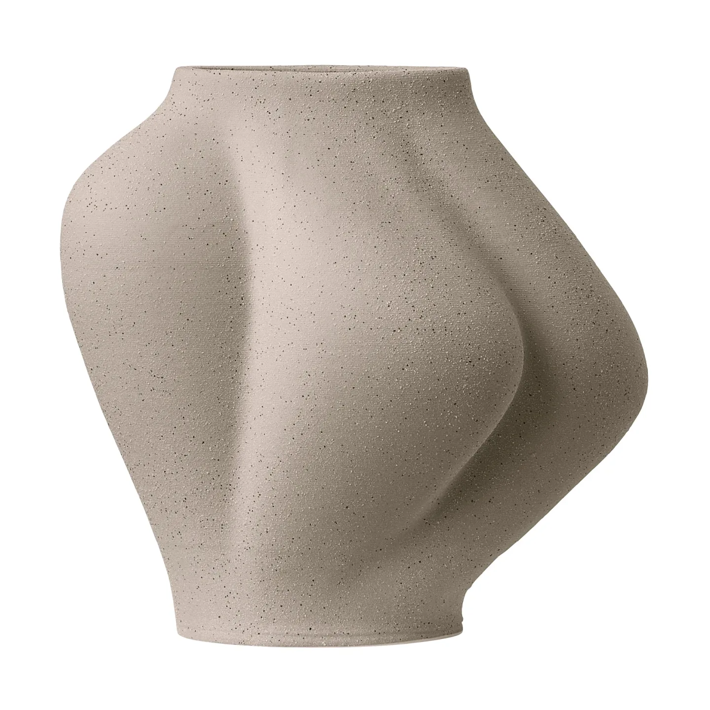 AYTM Saltare Vase Light Sand, Ø15x25 cm