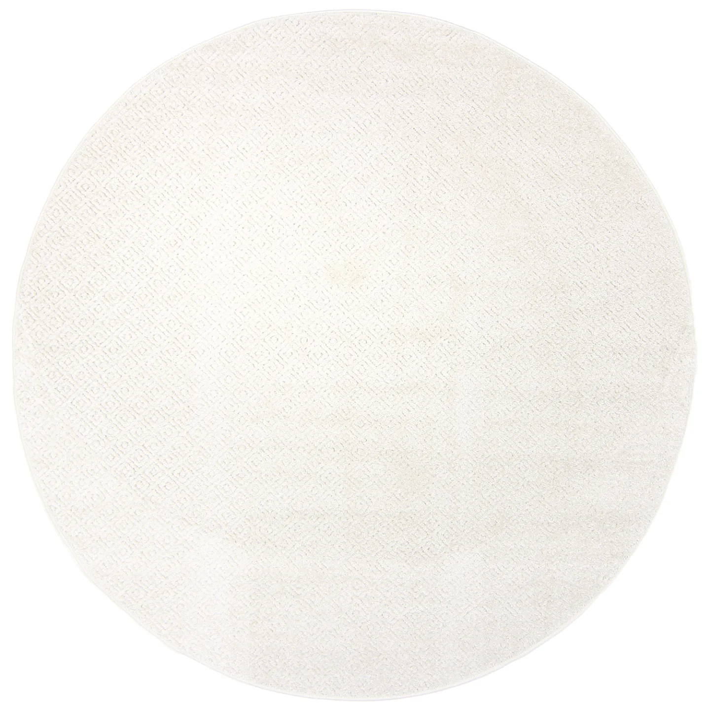 Runde tepper - Indoor/Outdoor Baldwin (cream) (Størrelse: Ø 200 cm)