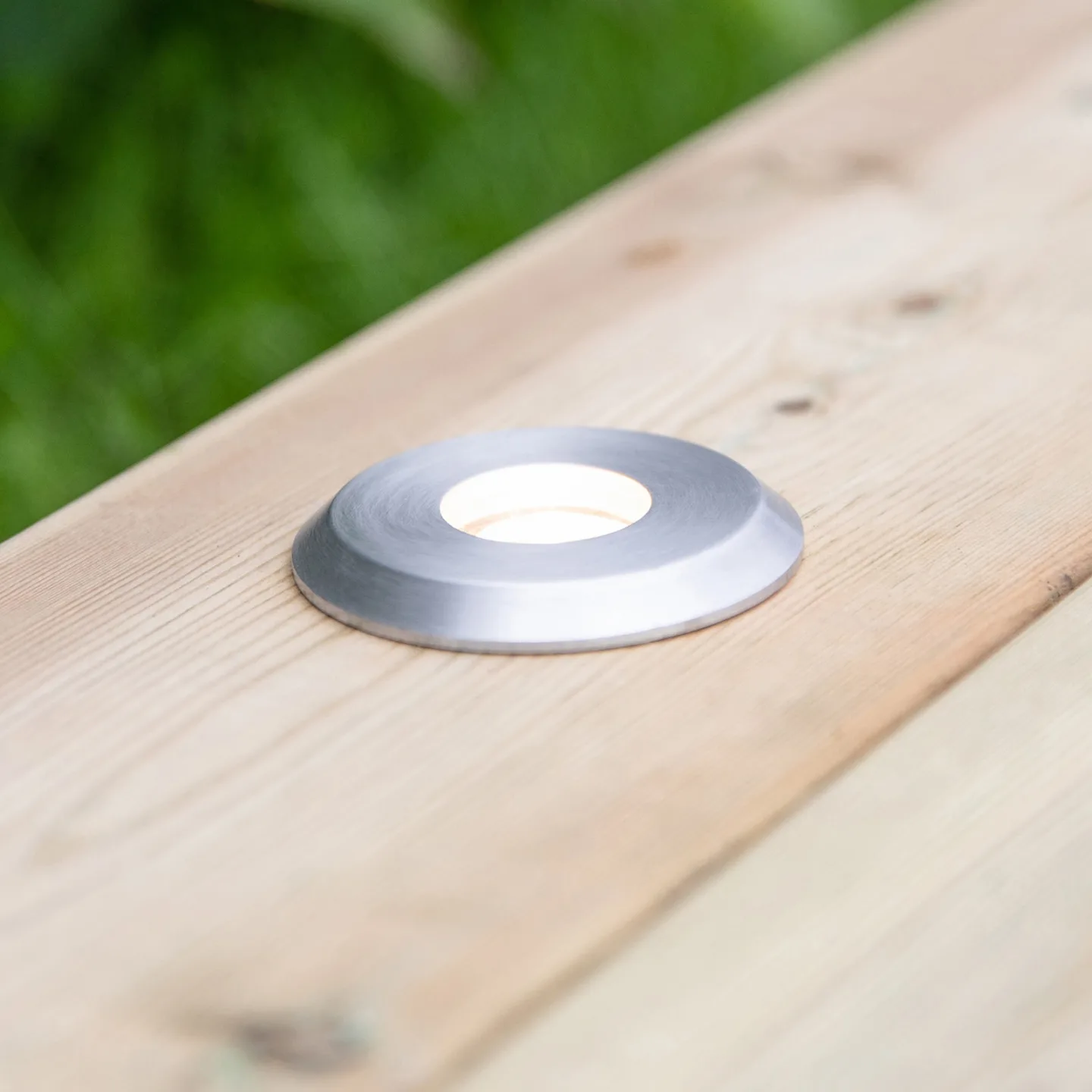 Garden 24 indbygningslampe, sølv, lys ovenfra, 3W - Markslöjd Decklight - Moderne - Metal - Med én lyskilde