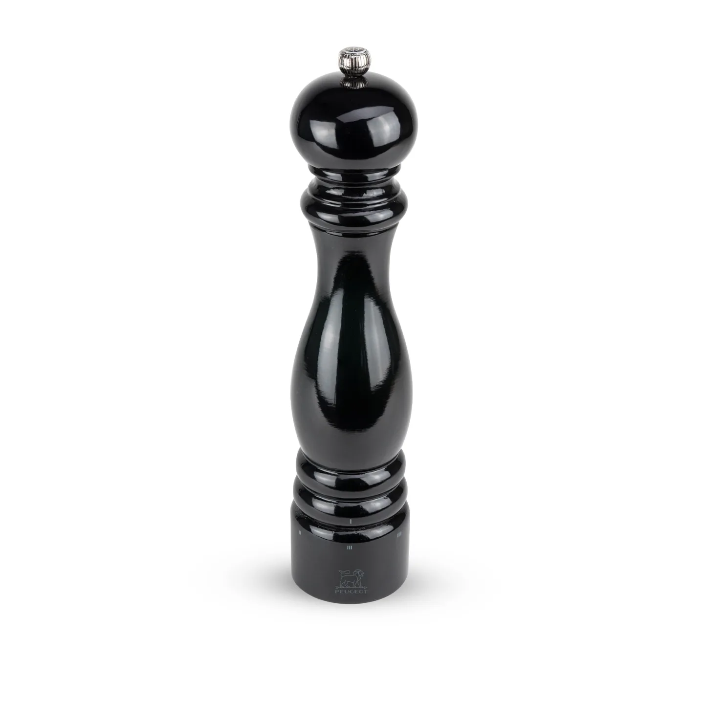 Peugeot - Paris u'select saltkvarn laquered black 30 cm - Kvarnar - Svart - Trä