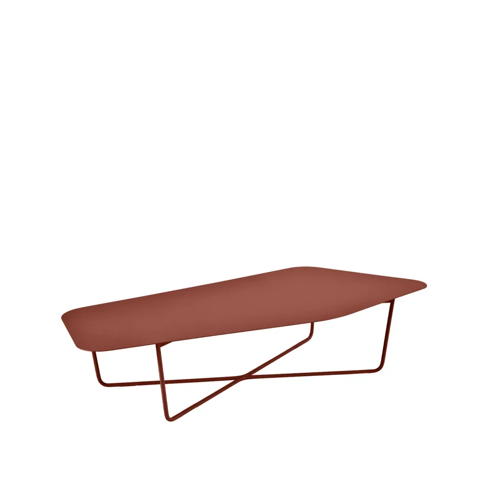 Fermob Ultrasofa soffbord Red ochre (röd)