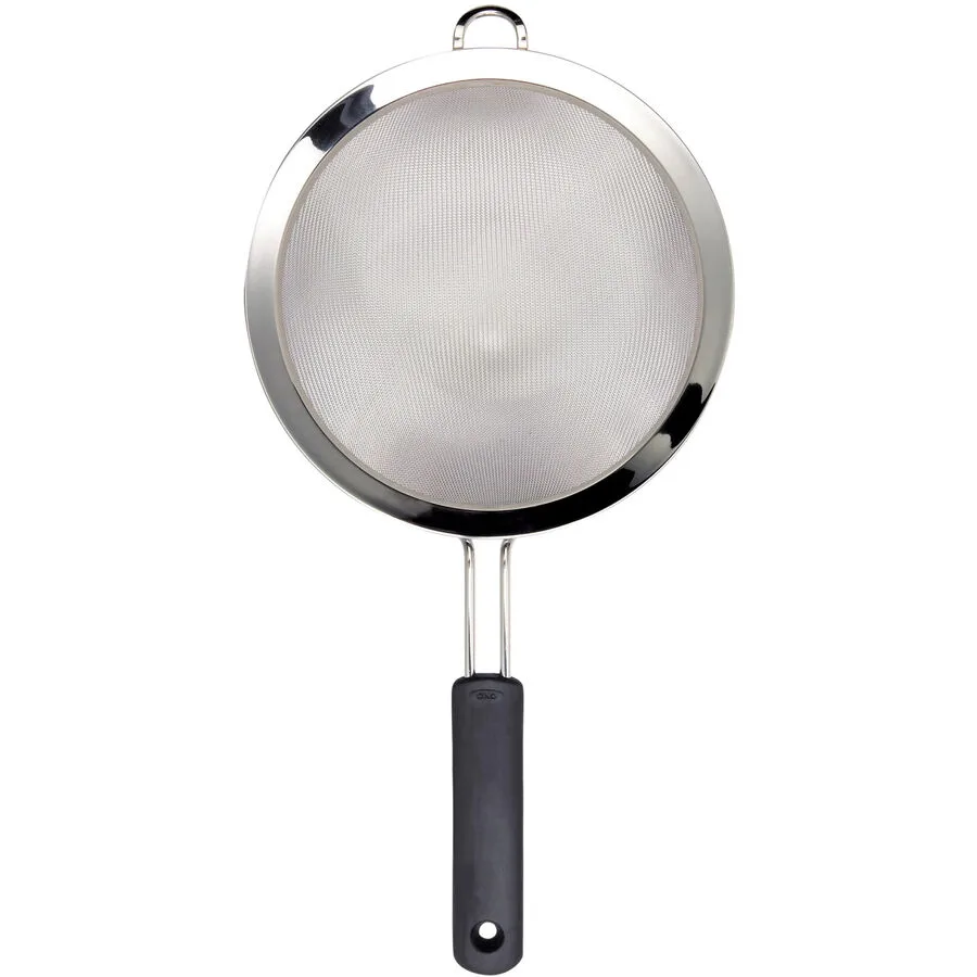 Sieb Oxo schwarz Edelstahl D 20 cm