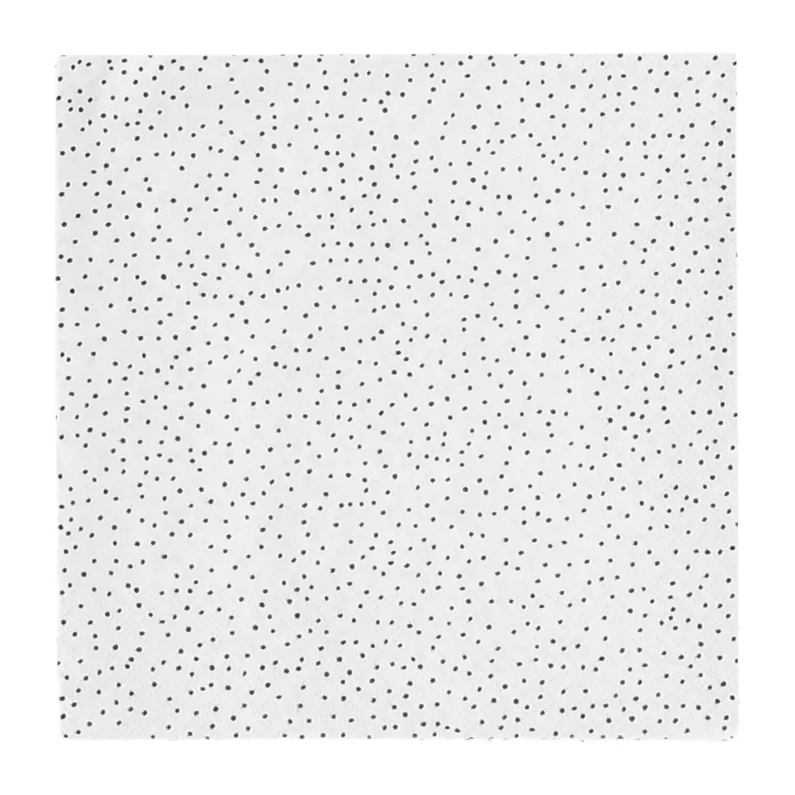 Scandi Essentials Grain Serviette 33 x 33 cm 20er-Pack White-black