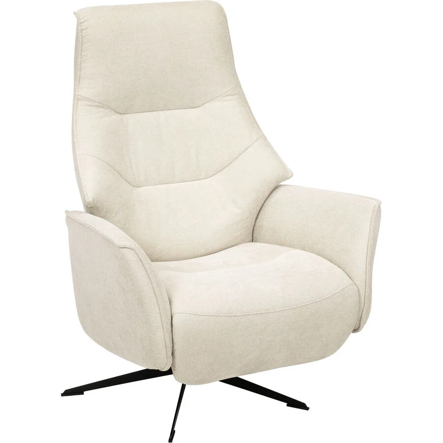 Relaxsessel Zohra Beige Stoff 78 cm 84 cm