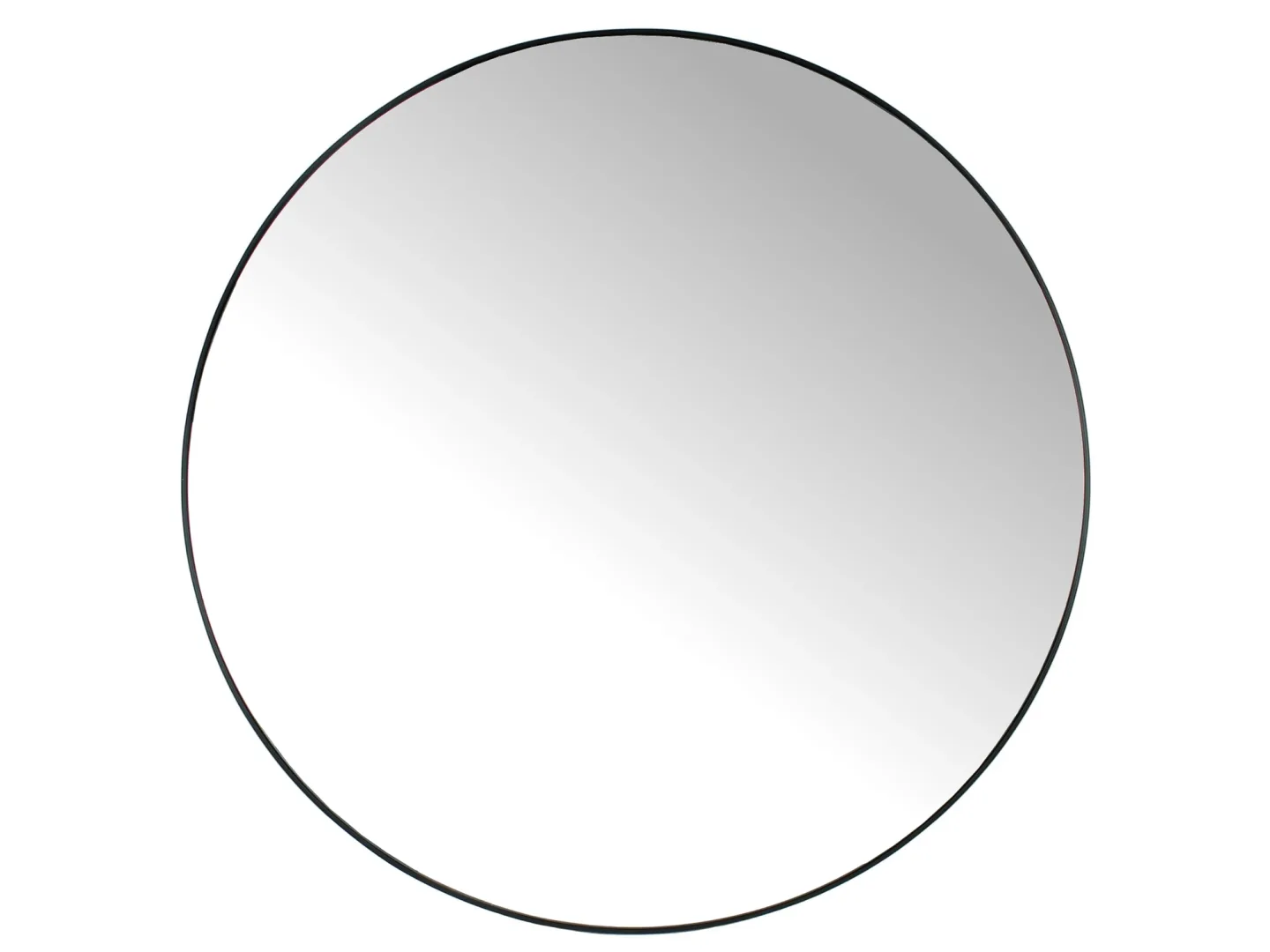 Kersten Spiegel Metall Schwarz D: 116 cm | Schubiger Möbel