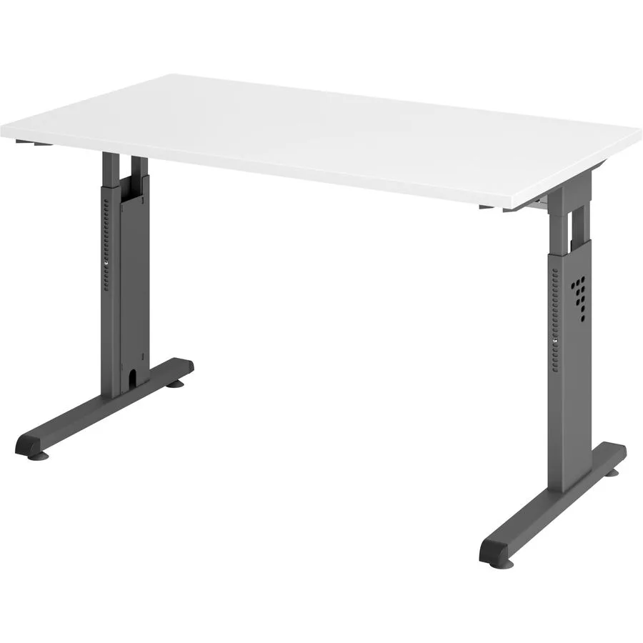 Schreibtisch Office weiss Holzwerkstoff B 120 T 67 cm
