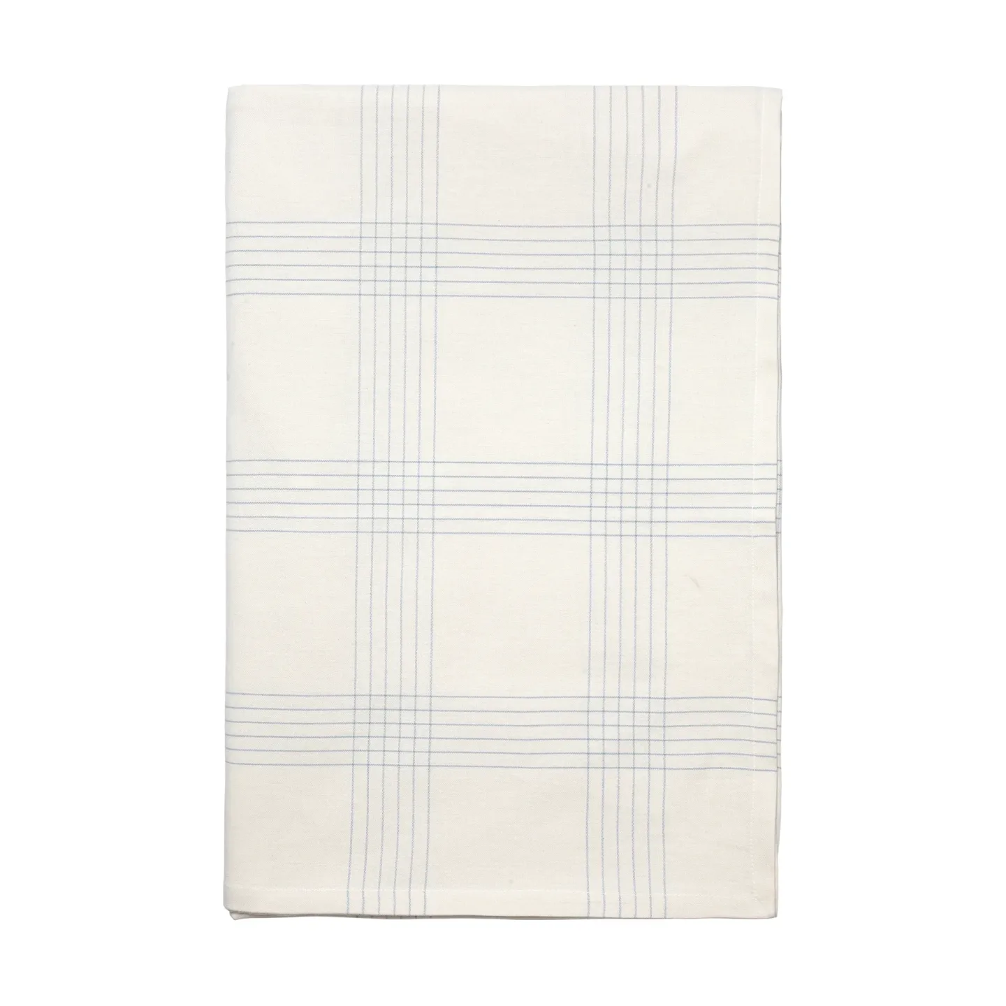 Broste Copenhagen Alice Tischdecke 160x300 cm, Dusty blue-Natural