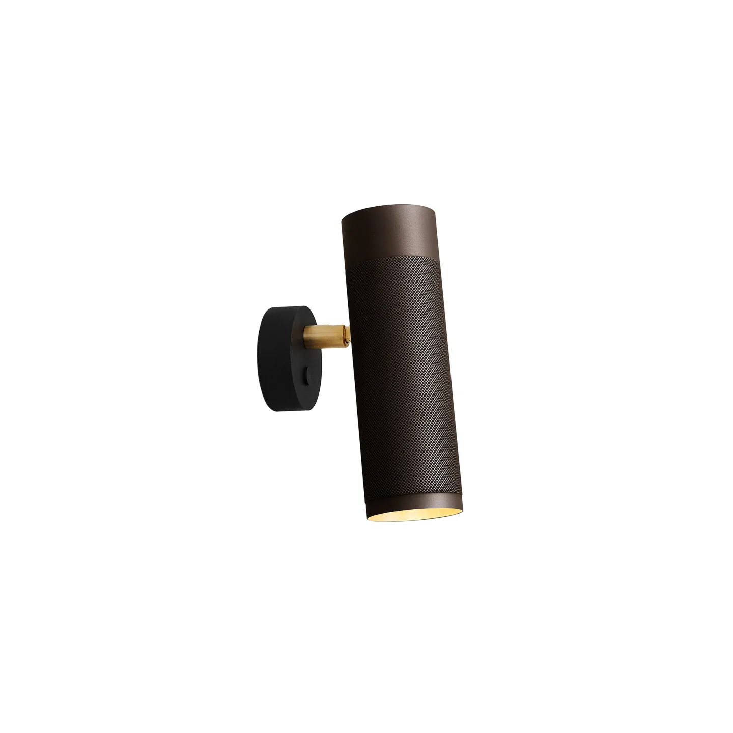 Thorup Copenhagen - Thorup Copenhagen Patrone Wall Lamp, Browned Brass, 200 mm - Vägglampor - Kasper Thorup - Guld - Metall