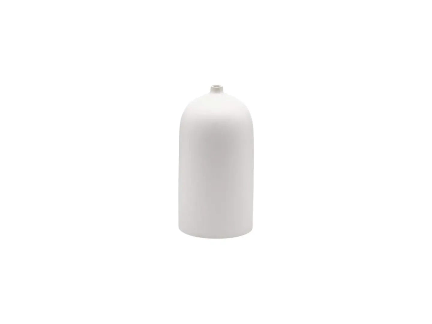 Edg Vase Mono Weiss H: 24 cm Weiss | Schubiger Möbel