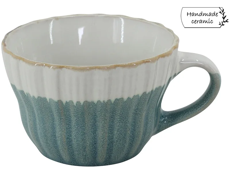 Tasse CLOTHILDE 34cl sandstein grün 1 Stück