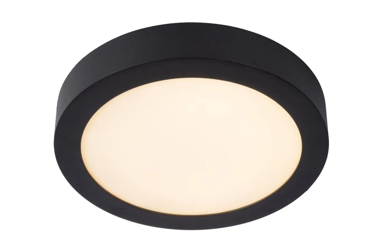Lucide - Brice-Led Ø24 - Badrumslampa - Svart