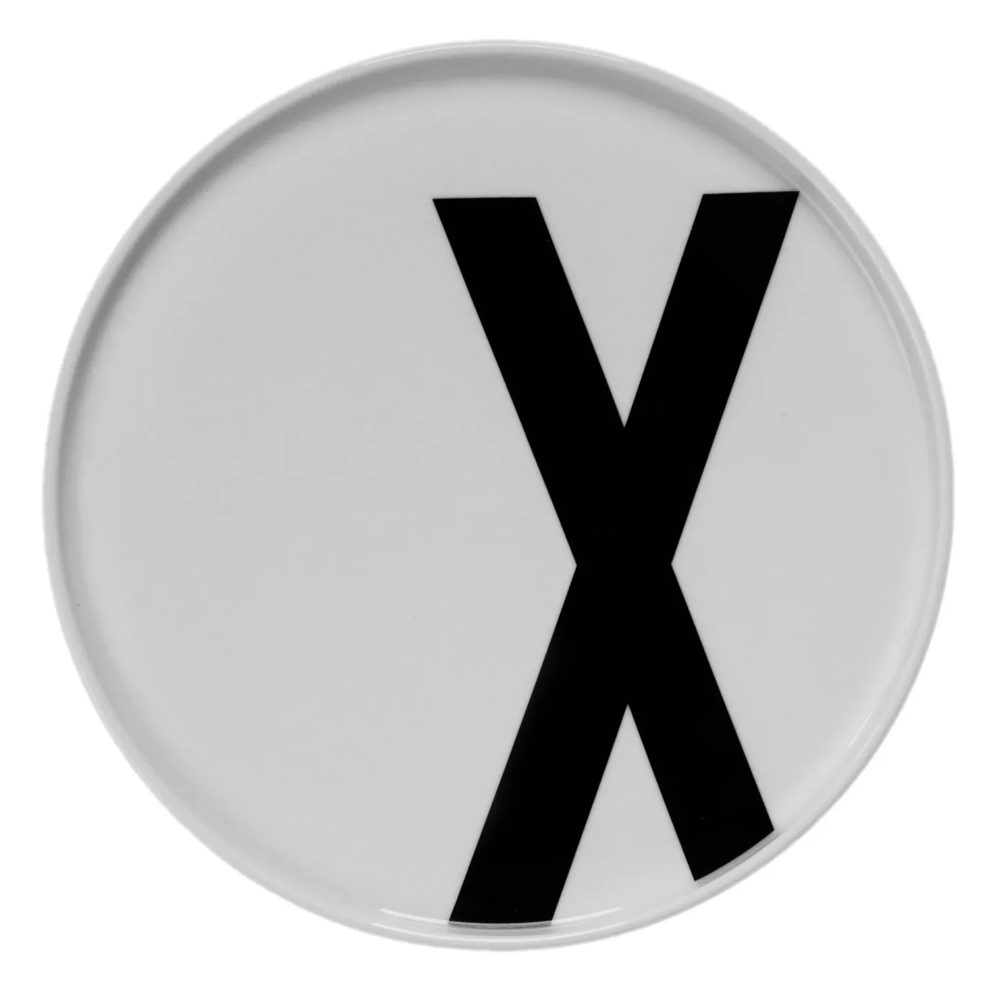 Design Letters Design Letters tallrik X