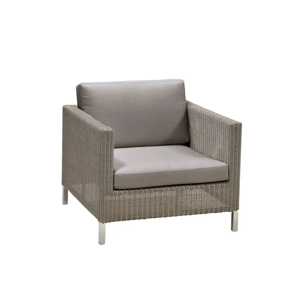 Cane-line Connect Sessel Weave Taupe, Kissen-Set Cane-Line matt taupe