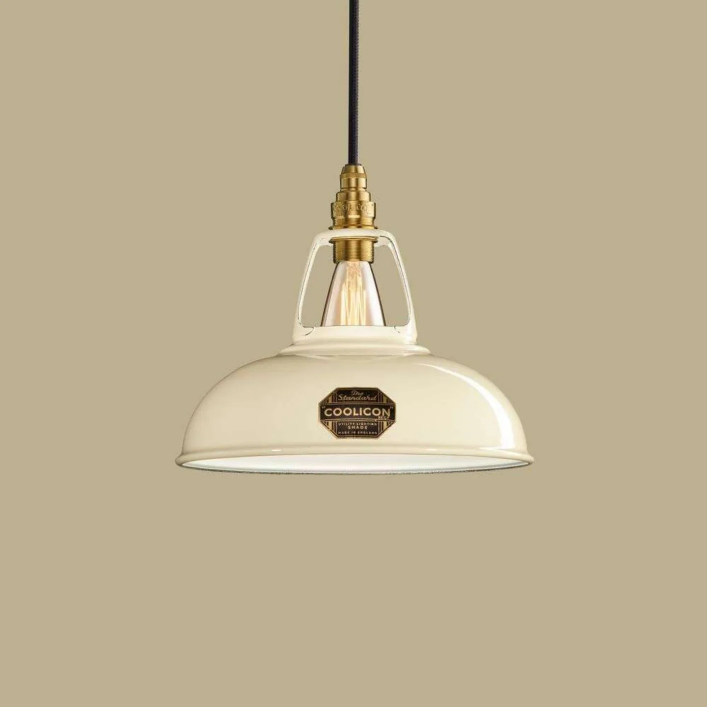 Original 1933 Design Pendelleuchte Classic Cream - Coolicon - Wohnzimmer - Metall