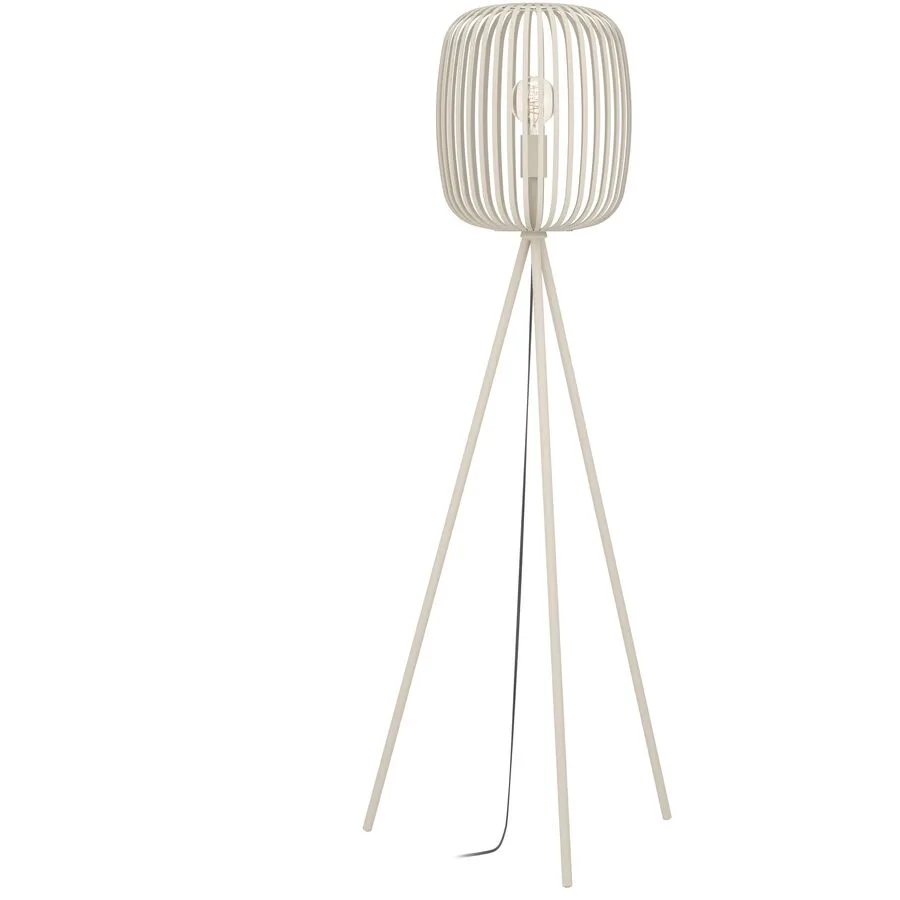 Eglo Stehlampe Romazzina Beige Stahl 32.5 cm 140.5 cm - Farbe: sand