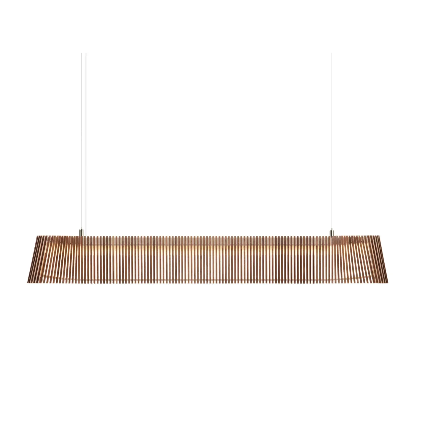 Secto Design Owalo 7000, taklampa walnut veneer