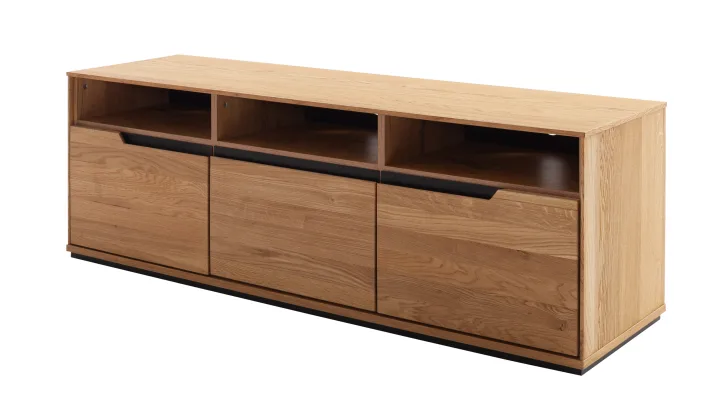 TV - Lowboard Wildeiche geölt massiv 153 cm TV - Board - ARAYA