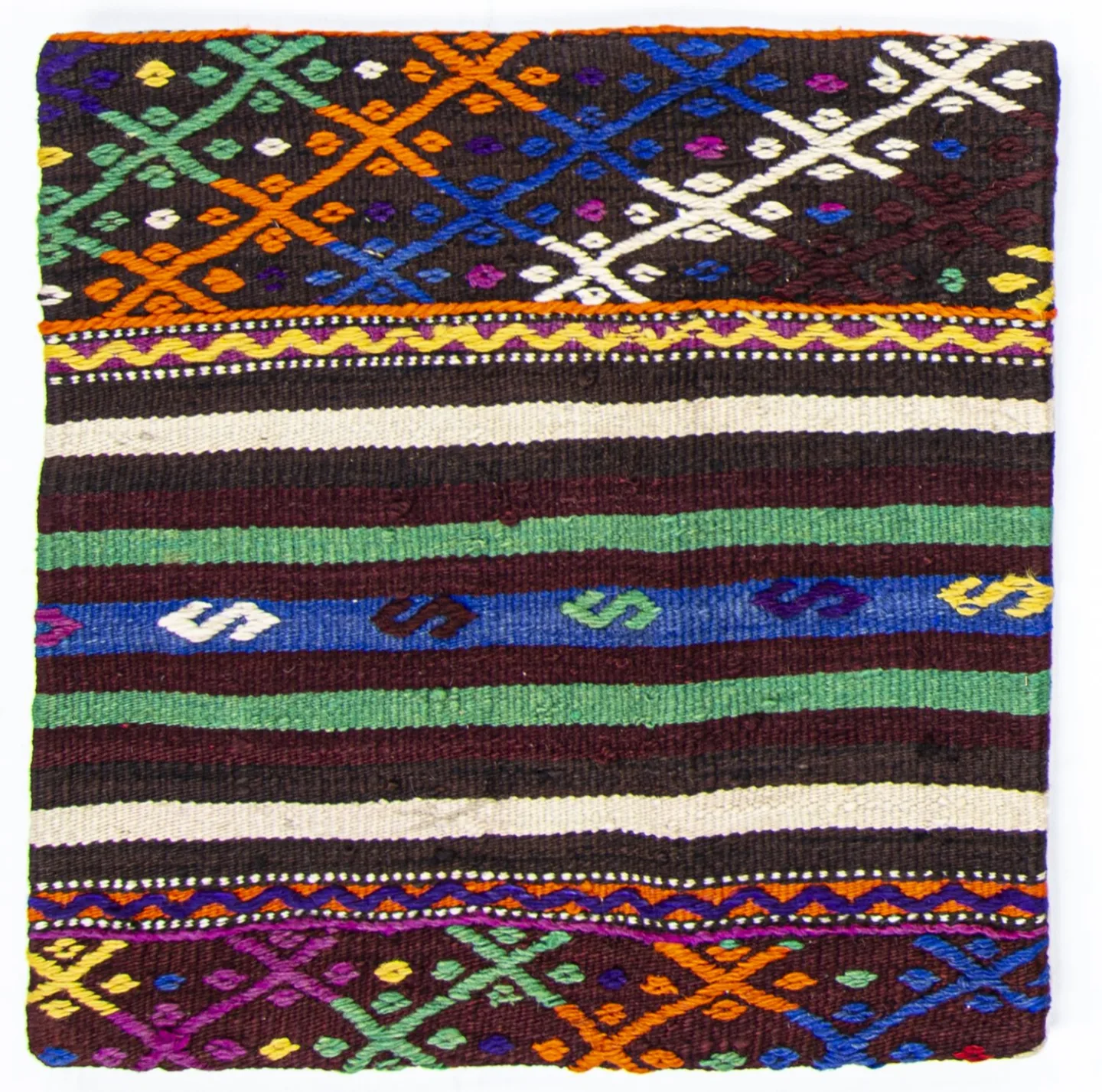 Kelimputer (putetrekk) 50 x 50 cm