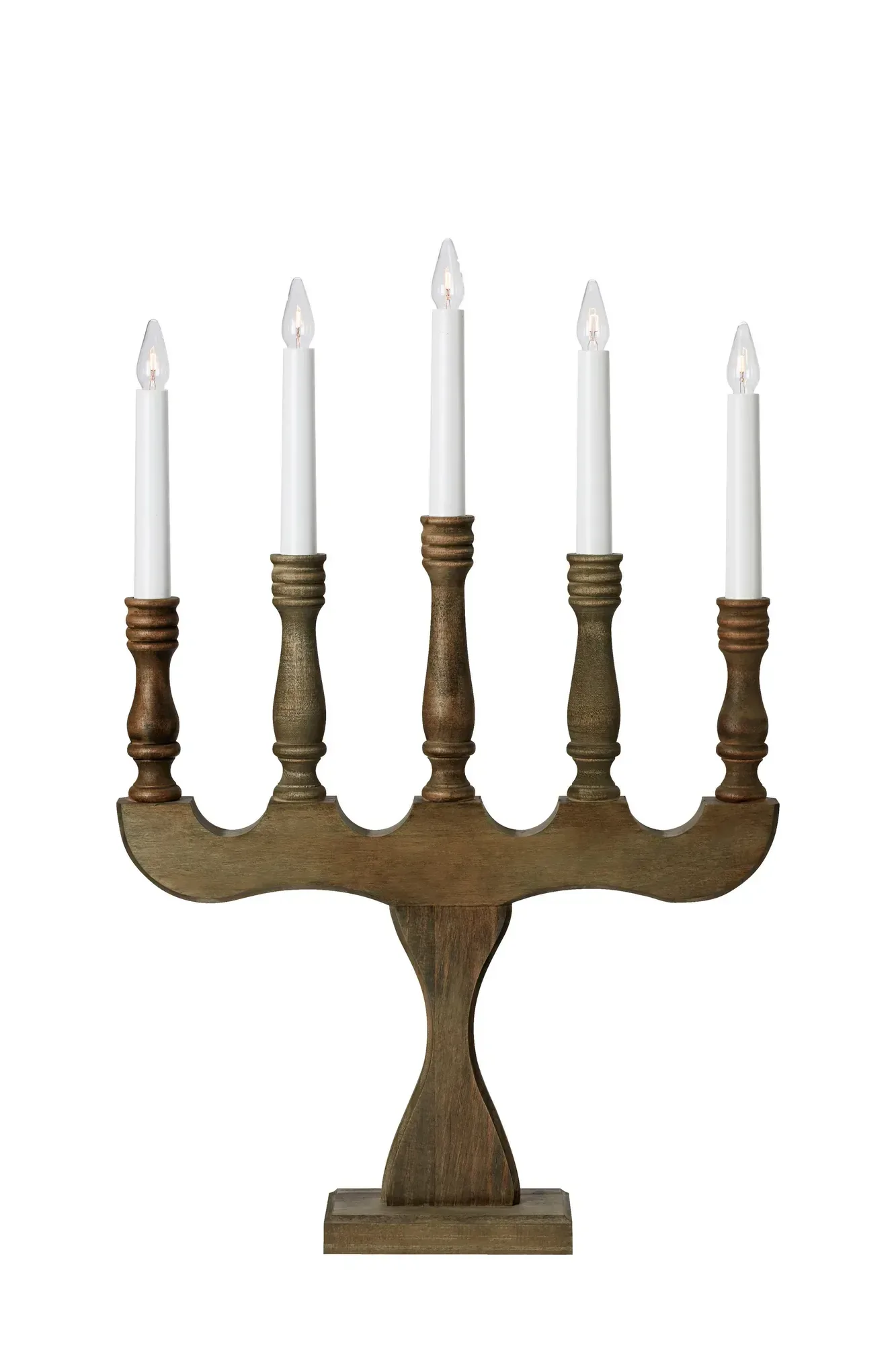 Svaneholm Adventskerzenhalter Grau 5 Lichter