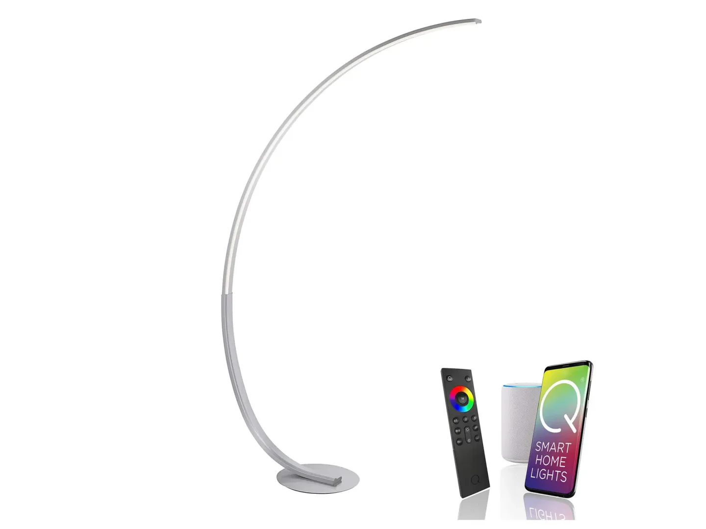 Ribaglob Stehlampe Phil Grau | Schubiger Möbel