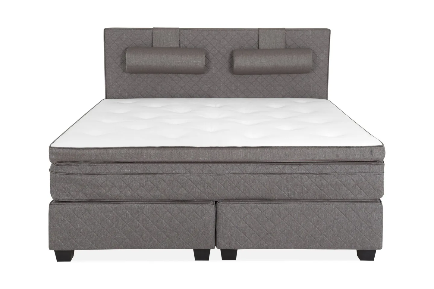 Sundborn Kontinentalsäng 210x210 Valbar - Grå