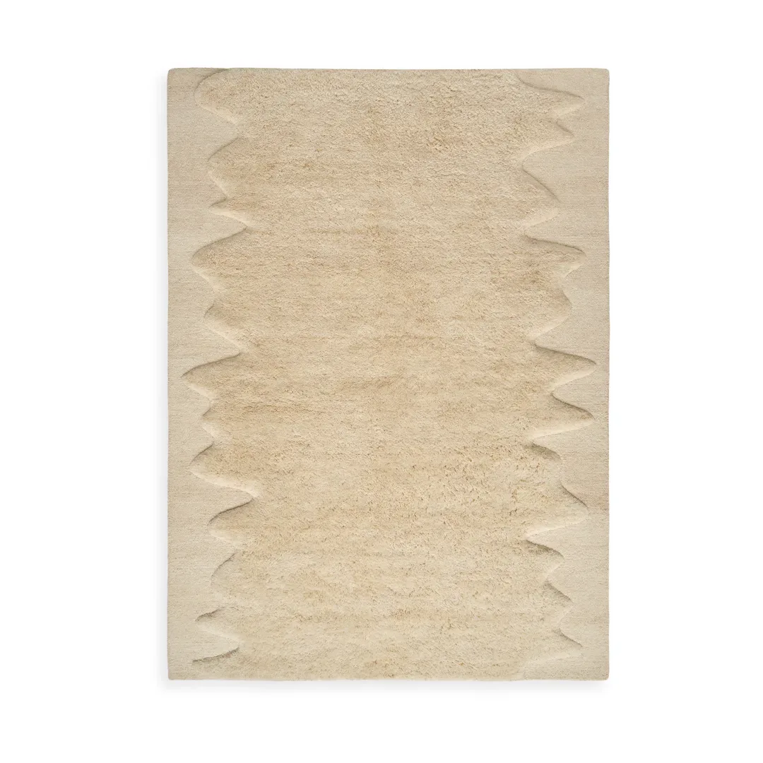 Tom Dixon Wobble matta Natural, 170x240 cm