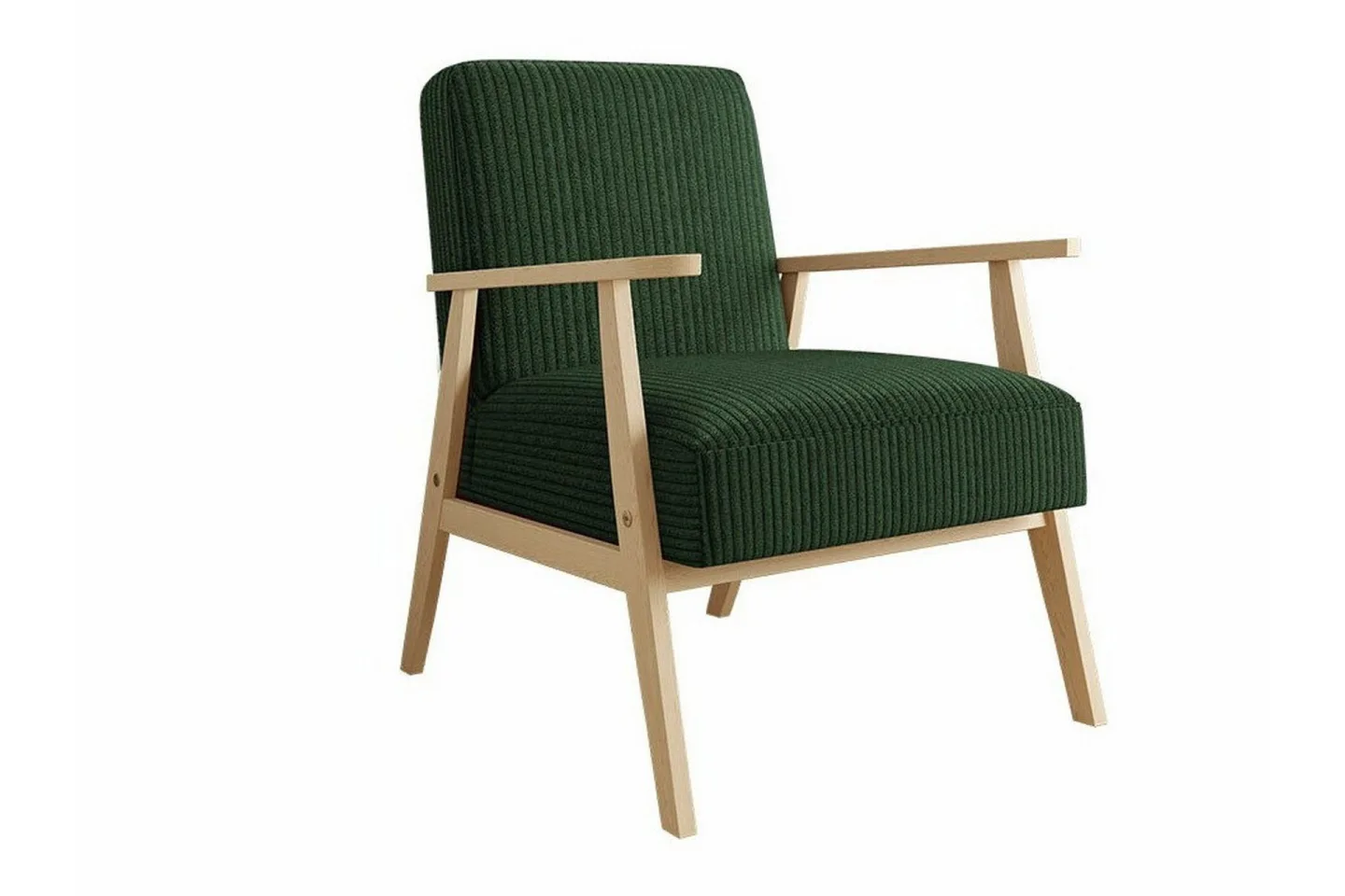 Knocklong Fåtölj Dark green/Brown -