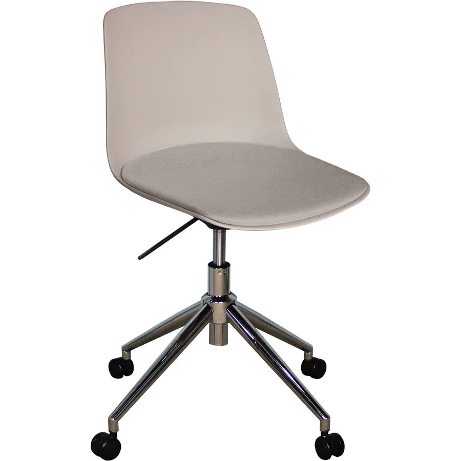Bürostuhl Livio greige Polypropylen H 82.5 cm