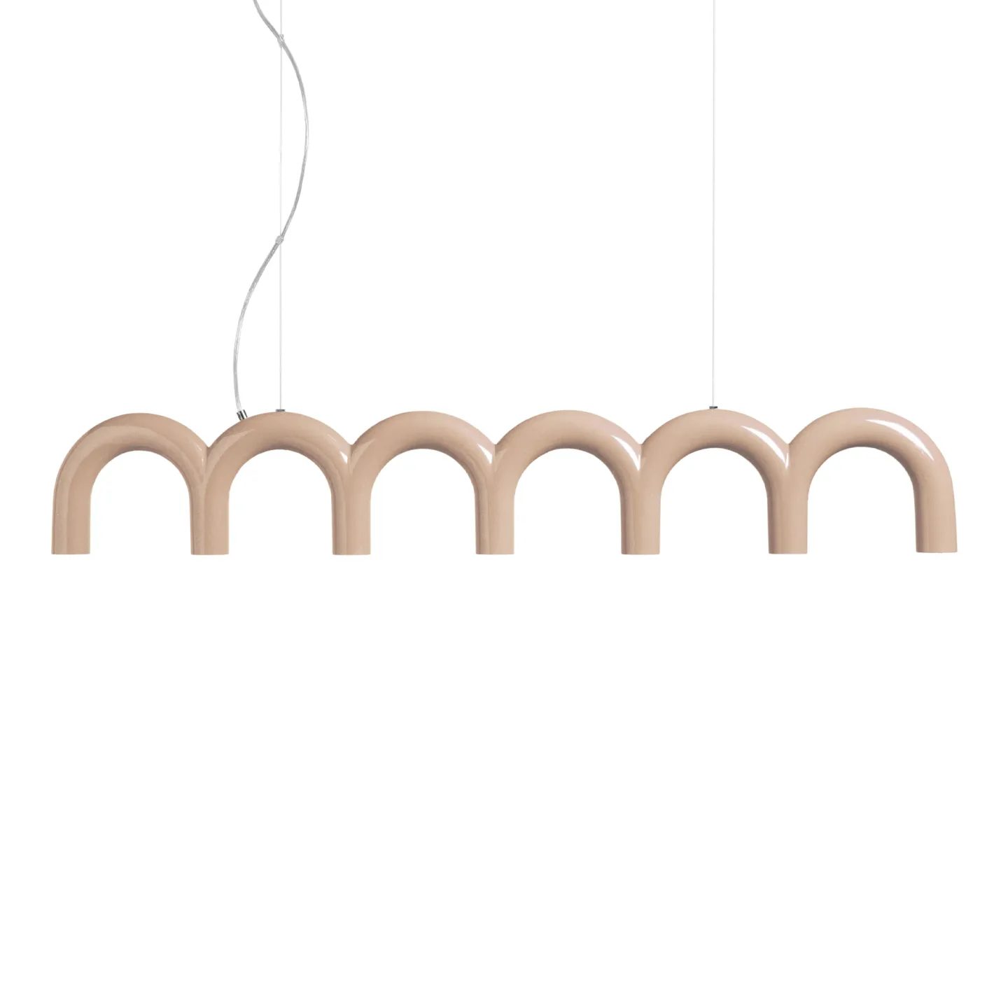 Oblure - Arch Straight Nude - Pendellampor - Johan Lindstén,Markus Johansson - Beige