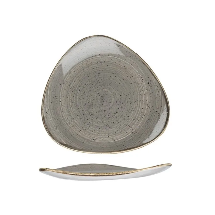 Churchill Teller flach Stonecast Grau Porzellan 19.2 cm