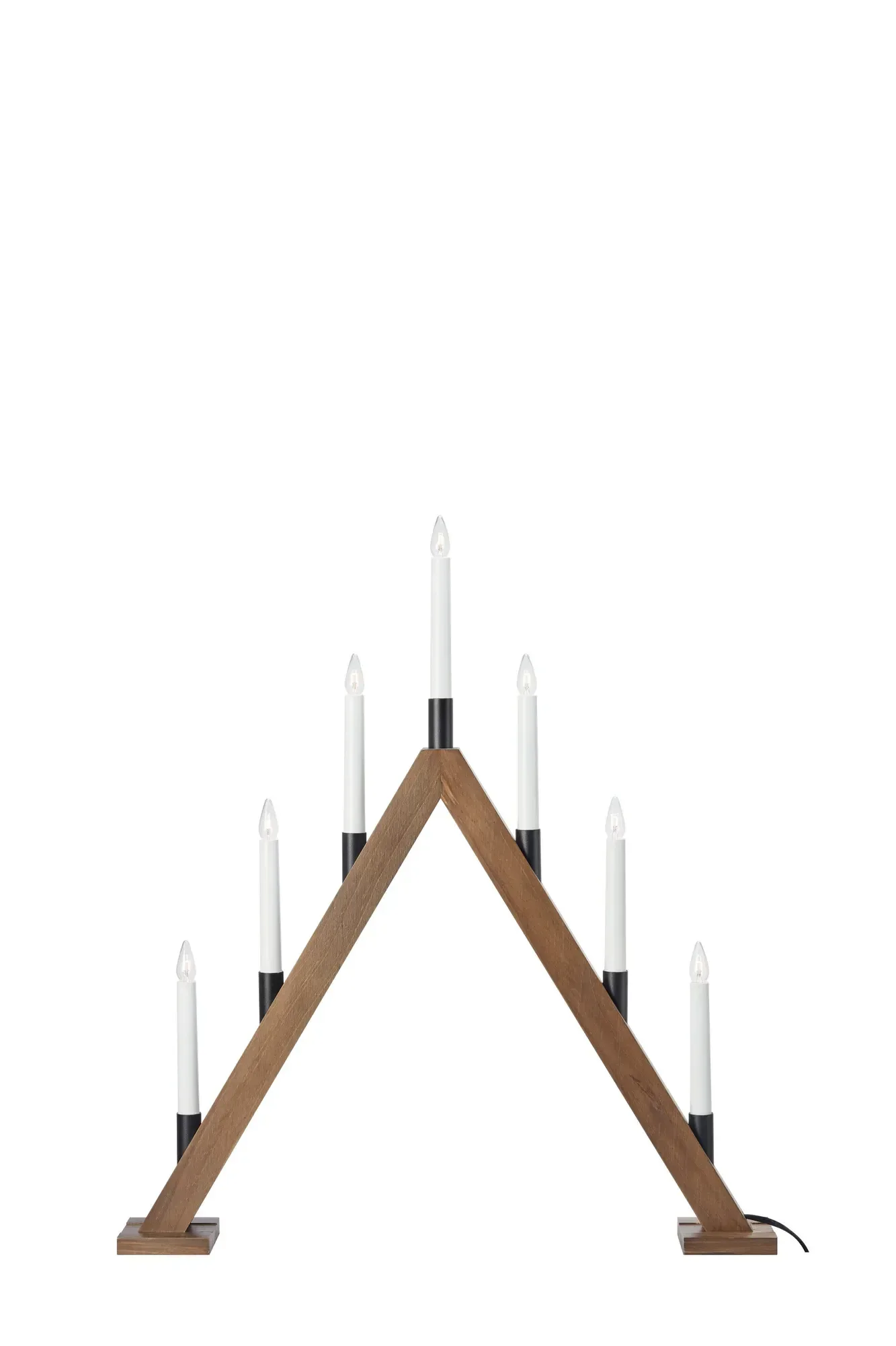 Ember Adventskerzenhalter Dunkelbraun 64 cm