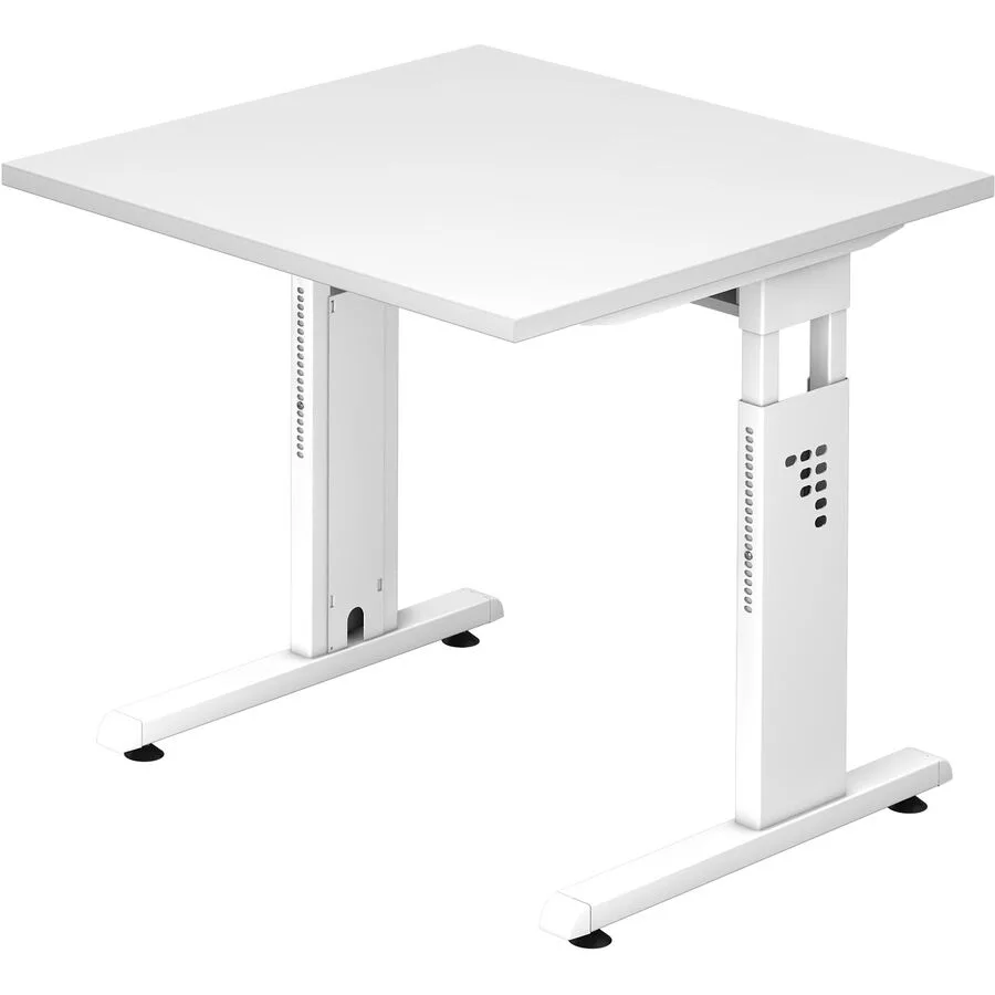 Schreibtisch Office weiss Holzwerkstoff B 80 T 80 cm