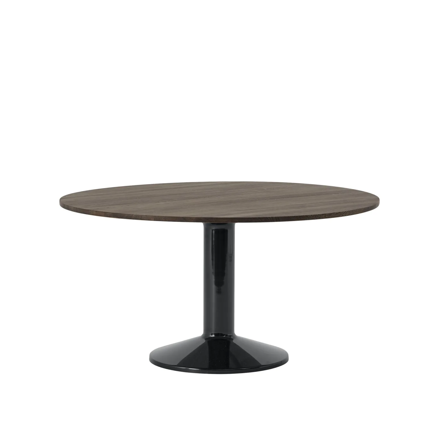 Muuto - Midst matbord 140 cm dark oiled oak, black - Matbord - TAF Studio - Svart - Trä