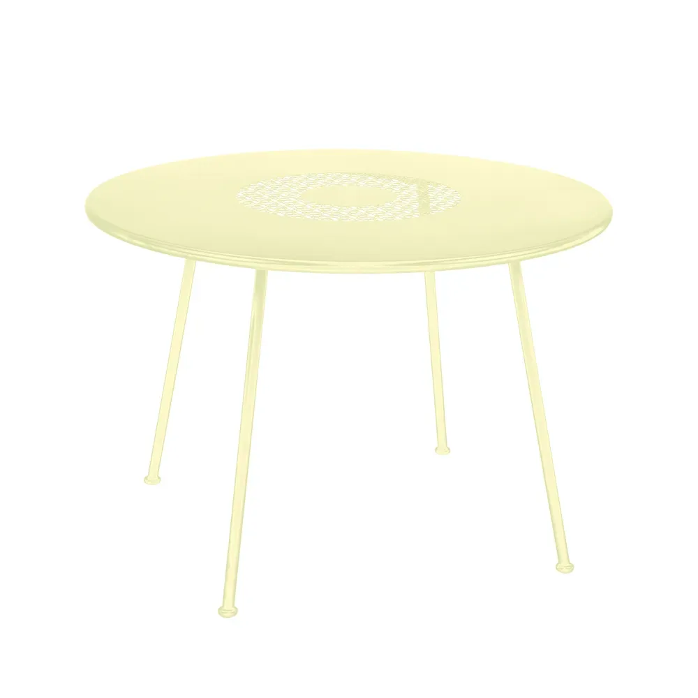 Fermob Lorette bord Frosted lemon (gul), ø110 cm