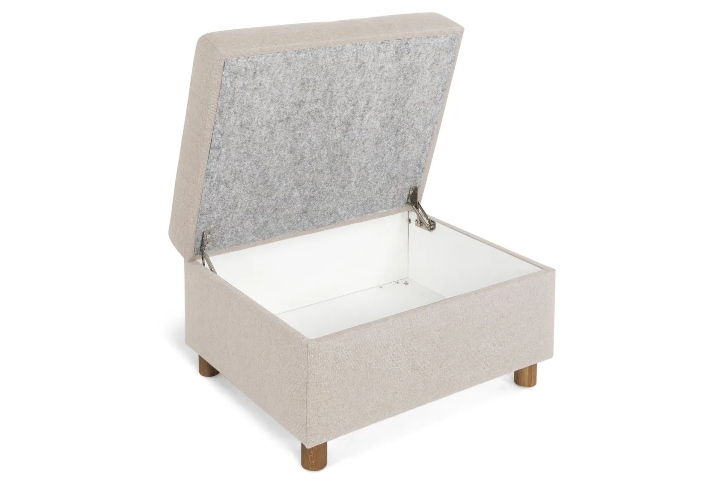 Crazy Fotpall med Förvaring 80x65 - Beige