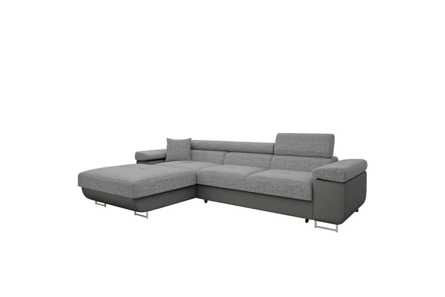Gabina Soffa med Divan 3-sits - Grå