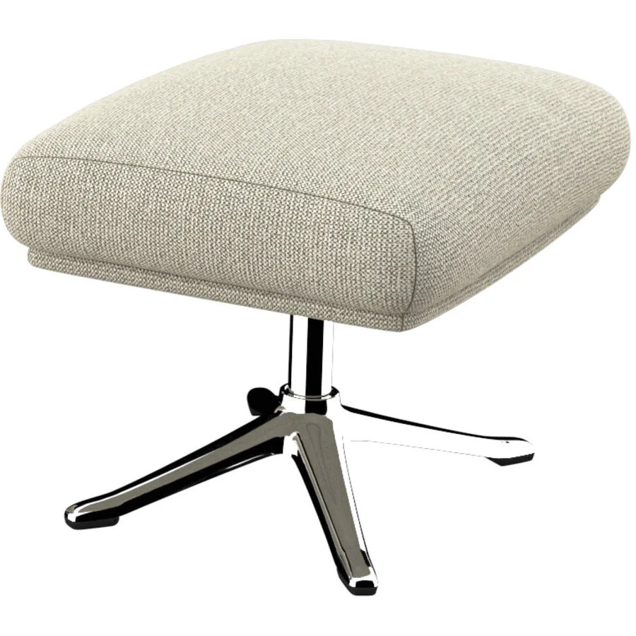 Hocker Halani Natural Stoff, Polyester B 41 T 54 H 41 cm